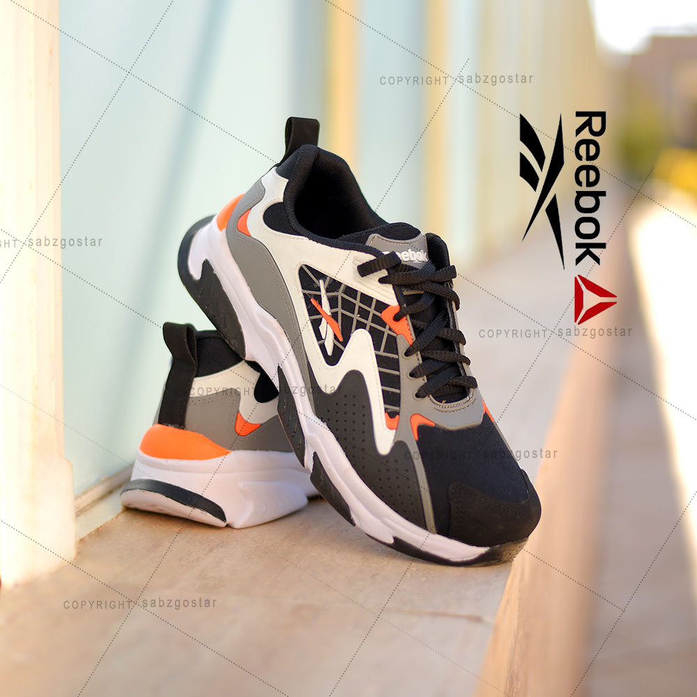 عکس محصول کفش مردانه Reebok مدلAls(مشکی نارنجی)