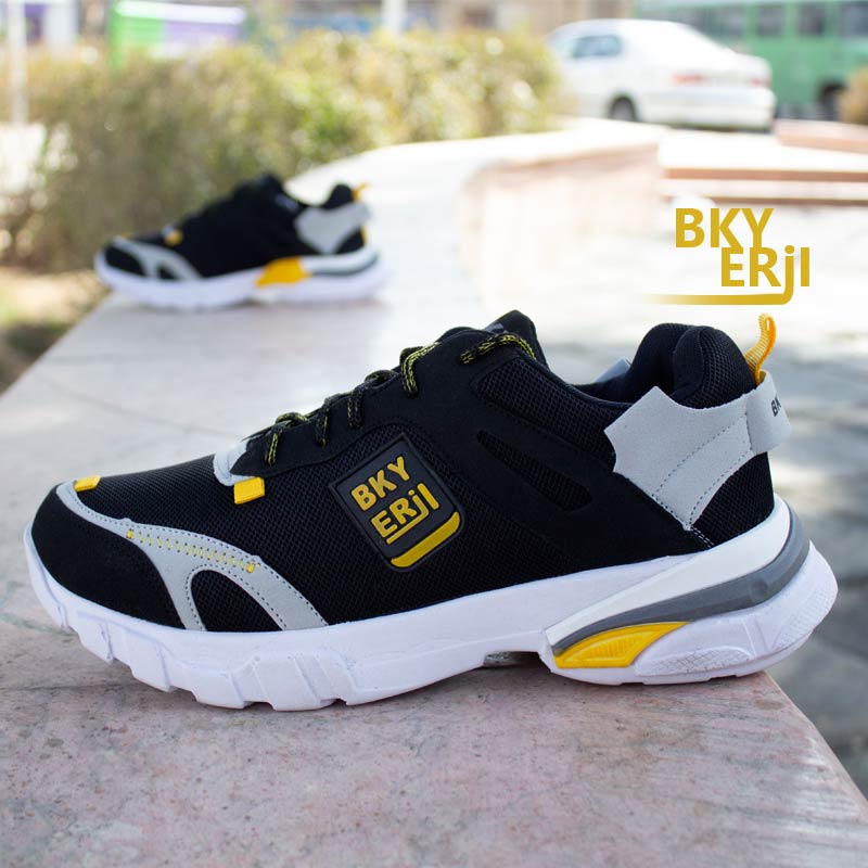 عکس محصول کفش مردانه Nike مدل Bky (مشکی زرد)