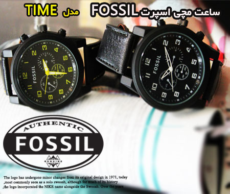 ساعت مچی اسپرت FOSSIL مدل TIME
