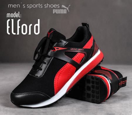 کفش مردانه Puma مدل Elford(قرمز)