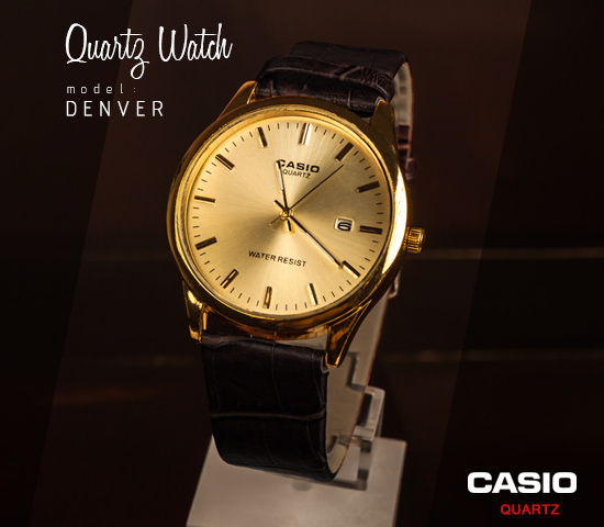 ساعت مچی CASIO مدل Denver (مشکی)