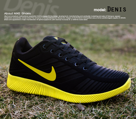 کفش مردانه Nikeمدل  Denis(زرد)
