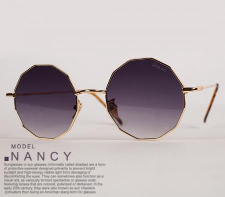 عینک آفتابی زنانه مدل Nancy (مشکی)