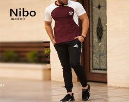 ست تیشرت و شلوار Adidas مدل Nibo