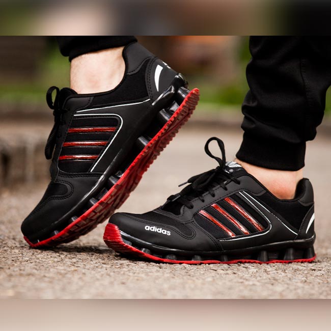 کفش مردانه Adidas مدل Pair (مشکی قرمز)