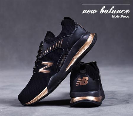 کفش مردانه New balance مدل prego (طلایی)