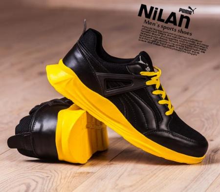 کفش مردانه Puma مدل Nilan(زرد)