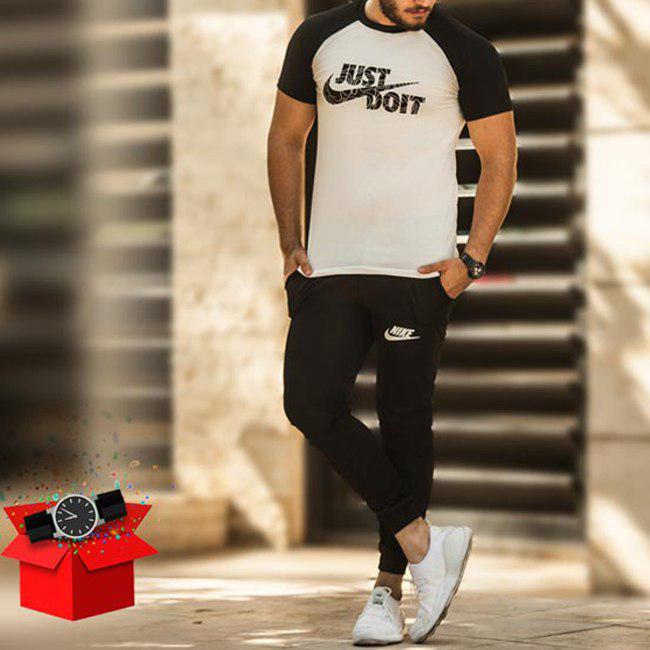 ست تیشرت و شلوار Nike مدل Amato+ساعت هدیه
