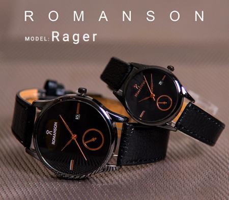 ست ساعت مچیRomanson مدل Rager (صفحه مشکی)