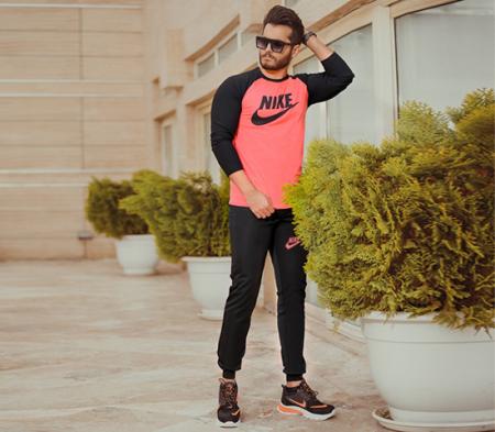 ست بلوز و شلوار مردانه Nike مدل Emet