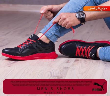 کفش مردانه Puma مدل Nilan(قرمز)