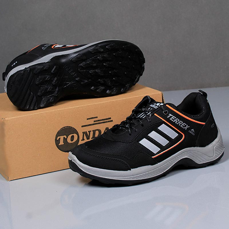 کفش مردانهadidas مدل T21( مشکی نارنجی)