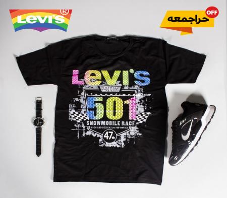 تیشرت مردانه LEVIS مدل 501