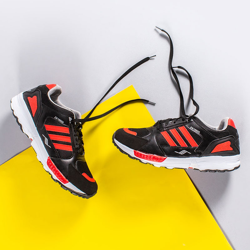کفش مردانه adidas مدل ZX (مشکی قرمز)