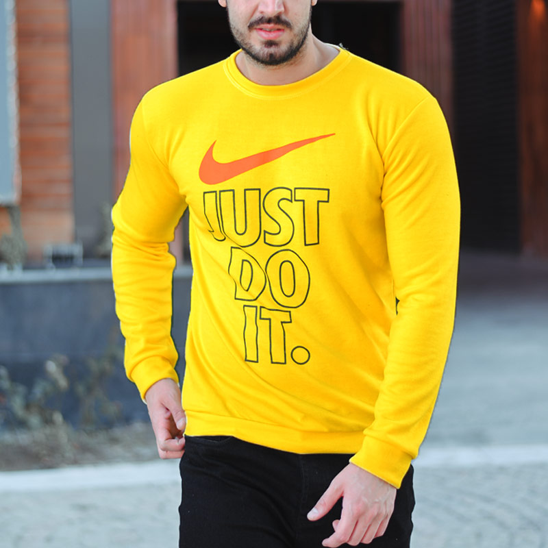 بلوز مردانه Nike مدل Just (زرد)