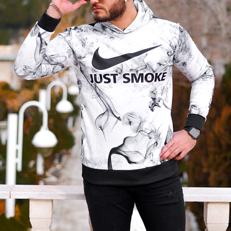 سویشرت مردانه مدل SMOKE