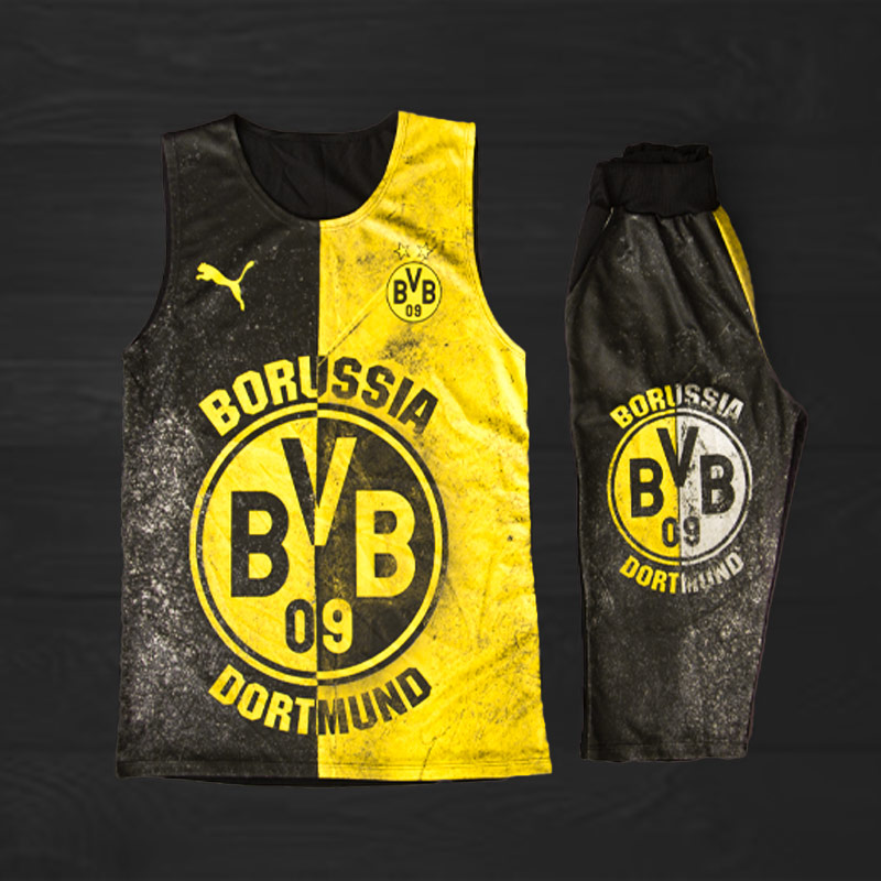 ست تاپ شلوارک BVB مدل Borussia