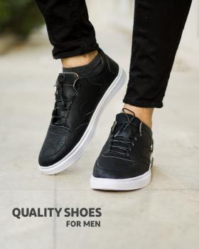 کفش مردانه مدل QUALITY (مشکی)