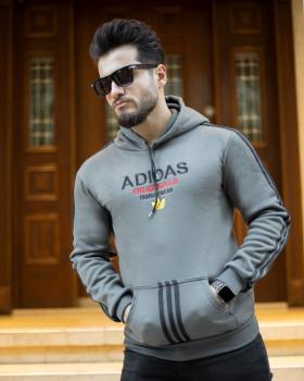 هودی مردانه Adidas مدل Karon (طوسی)