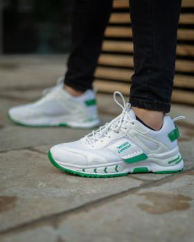 کفش مردانه Fashion مدل Trends (سفید سبز)