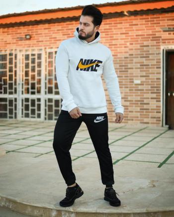 سویشرت شلوار مردانه Nike مدل Pendar (سفید)