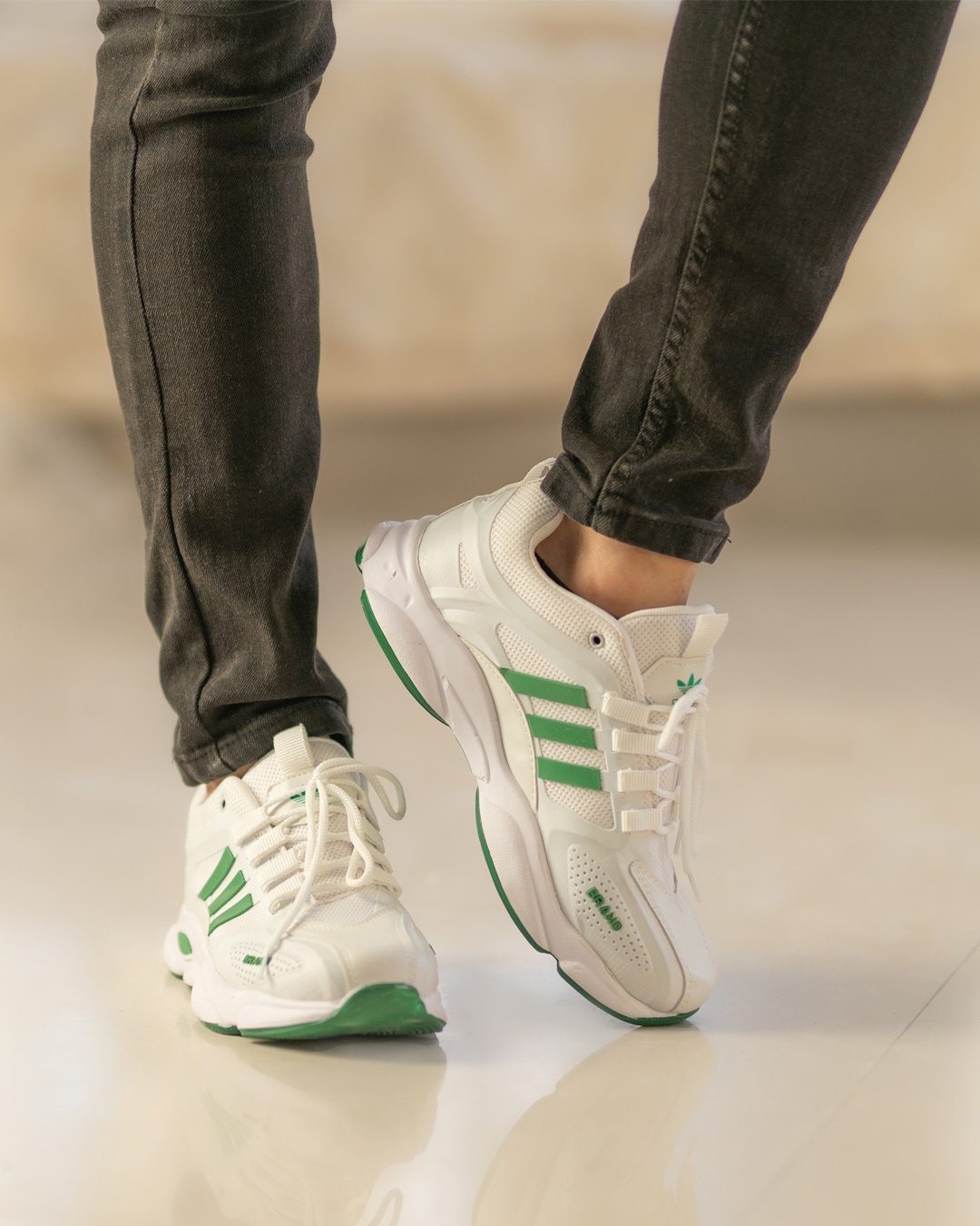 کفش مردانه مدل Raul (سفید سبز)