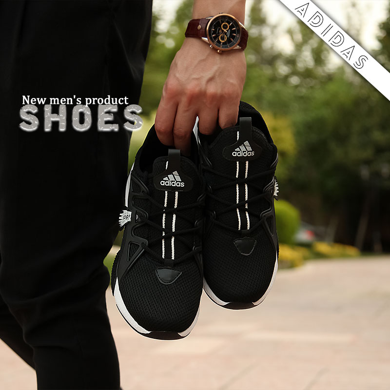 کفش مردانه adidas مدل Bandes(مشکی سفید)