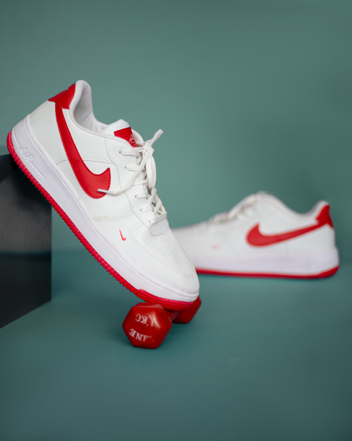 کفش مردانه Nike مدل Mercury (سفید قرمز)